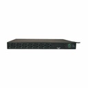 Tripp Lite by Eaton PDU 1.4kW Single-Phase Local Metered Automatic Transfer Switch PDU 2 120V 5-15P 15A Inputs 8 5-15R Outputs 1U TAA
