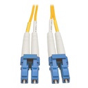 Eaton Tripp Lite Series Duplex Singlemode 9/125 Fiber Patch Cable (LC/LC), 15M (50 ft.)