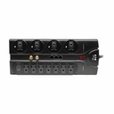 Eaton Tripp Lite Series Protect It! 12-Outlet Surge Protector, 8 ft. (2.43 m) Cord, 2880 Joules, Tel/Modem/Coaxial/Ethernet Protection