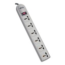Eaton Tripp Lite Series Protect It! 230V 6-Universal Outlet Surge Protector, 1.8M Cord, British Plug, 750 Joules