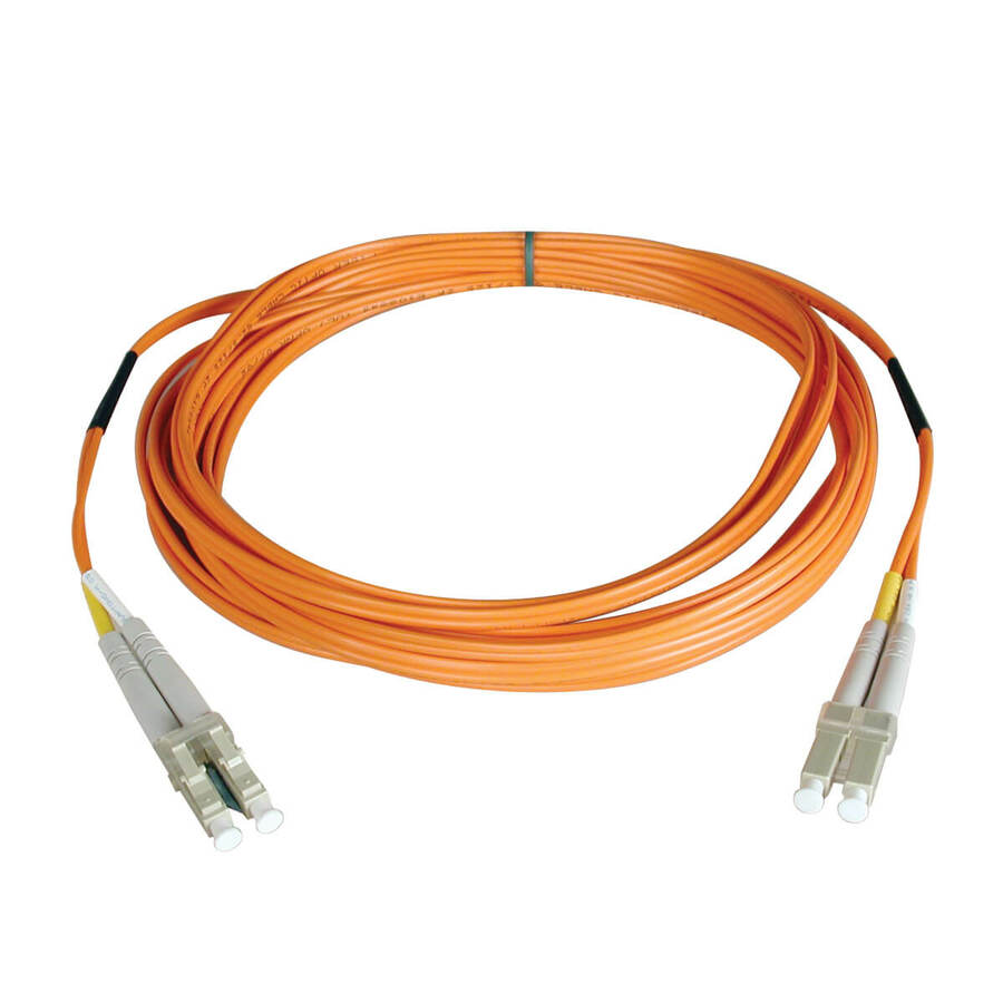 Tripp Lite by Eaton 15M Duplex Multimode 62.5/125 Fiber Optic Patch Cable LC/LC 50' 50ft 15 Meter