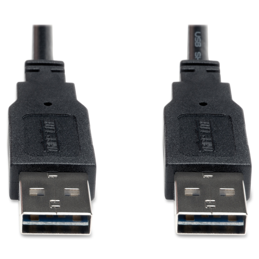Eaton Tripp Lite Series Universal Reversible USB 2.0 Cable (Reversible A to Reversible A M/M), 6 ft. (1.83 m)