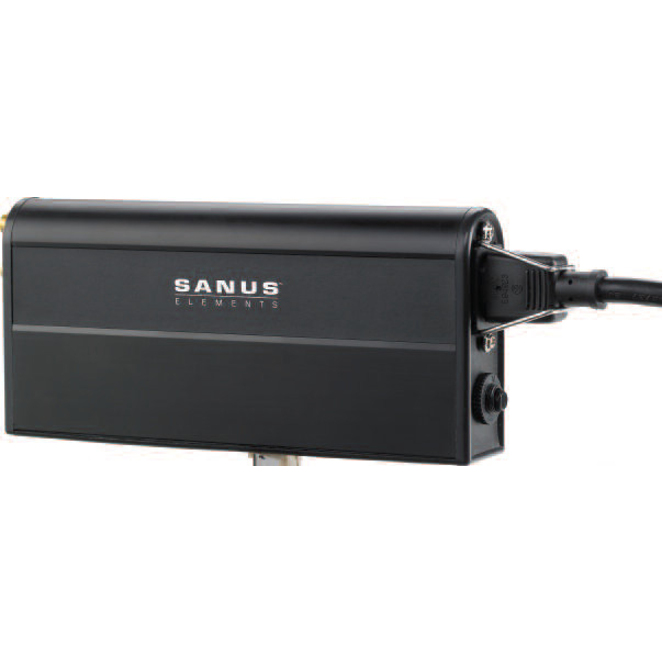 Sanus Slim Power Conditioner and Surge Protector - Black