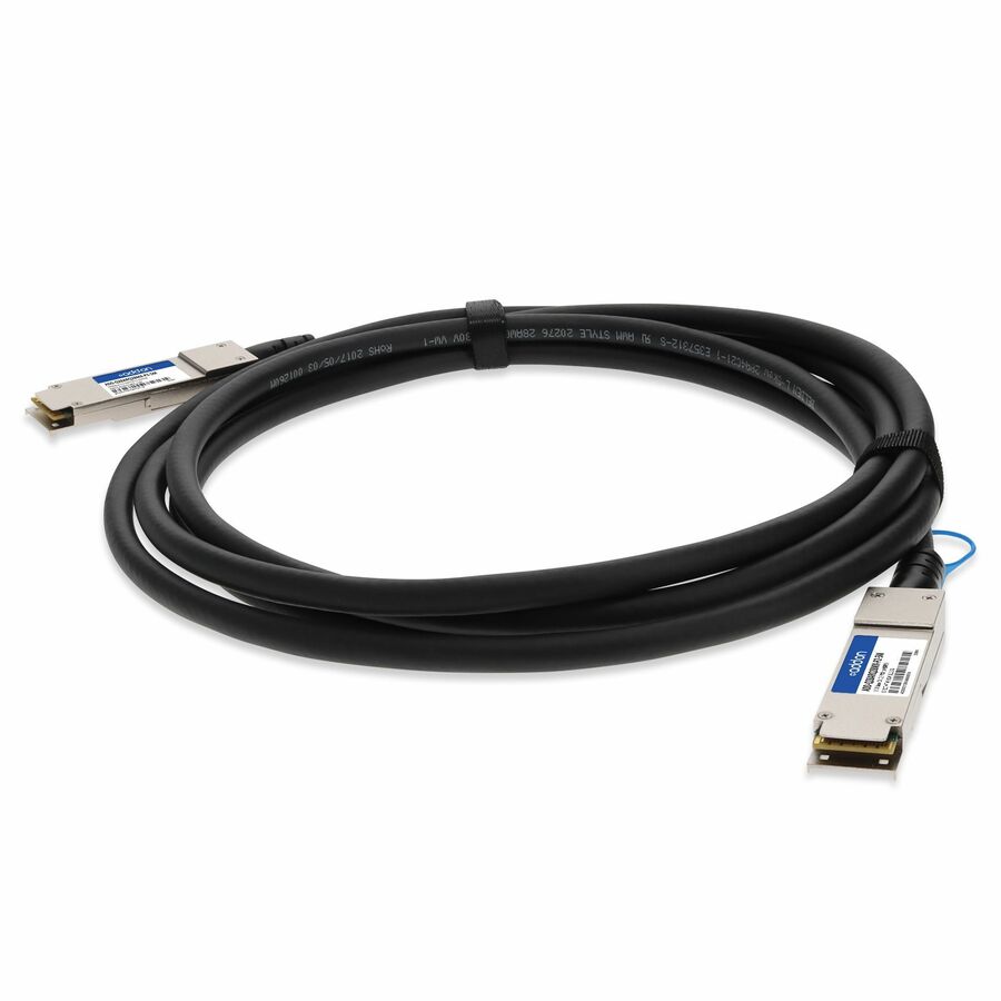 AddOn Arista Networks CAB-Q-Q-100G-2-5M to NVIDIA/Mellanox MCP1600-C02A Compatible TAA Compliant 100GBase-CU QSFP28 to QSFP28 Direct Attach Cable (Passive Twinax, 2.5m)