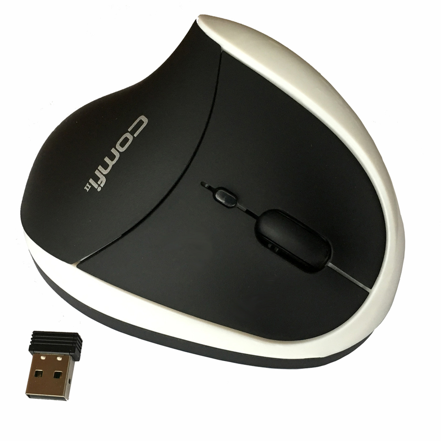 COMFI II WIRELESS ERGONOMIC COMPUTER MOUSE WHITE