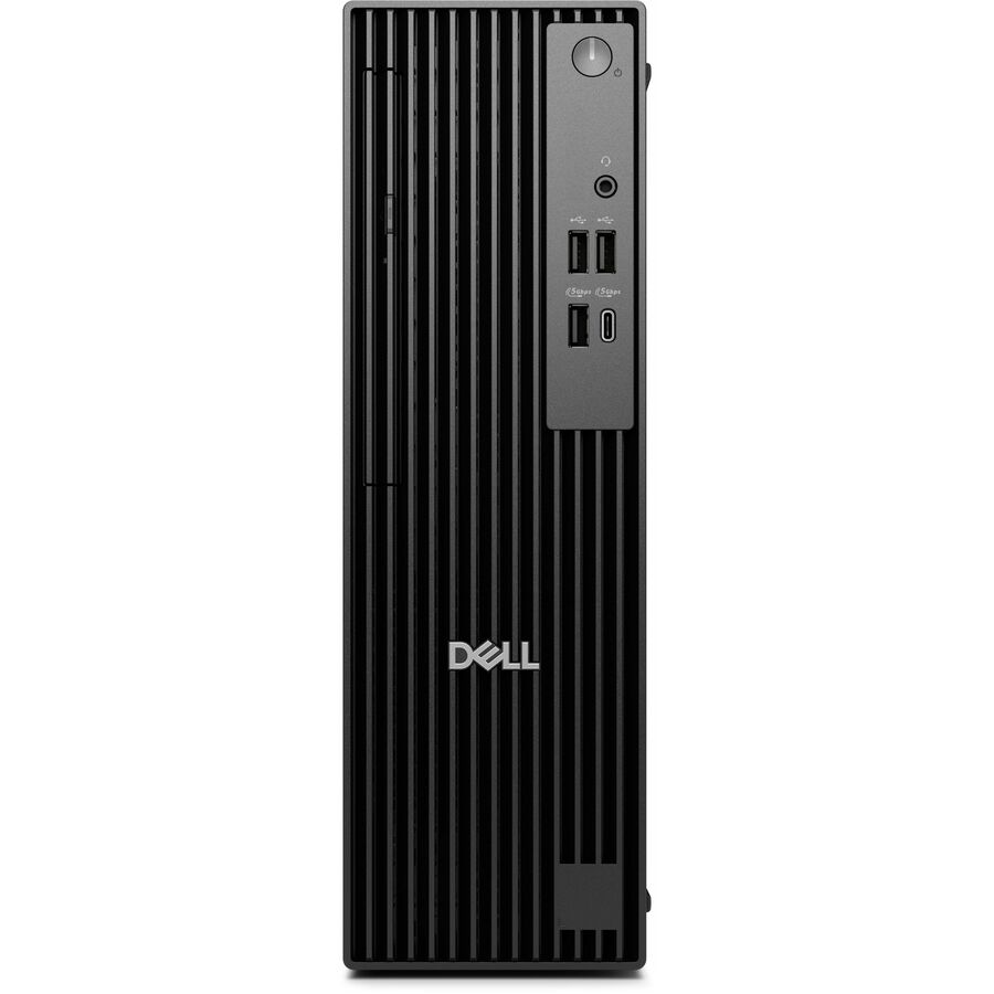 Dell Pro Slim QCS1250 Desktop Computer - Intel Core Ultra 7 265 - 16 GB - 512 GB SSD - Slim PC - Standard Black