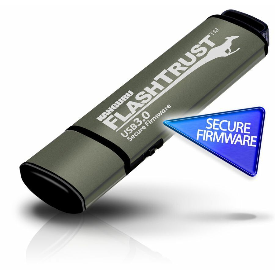 Kanguru FlashTrust USB3.0 Flash Drive with Digitally Signed Secure Firmware