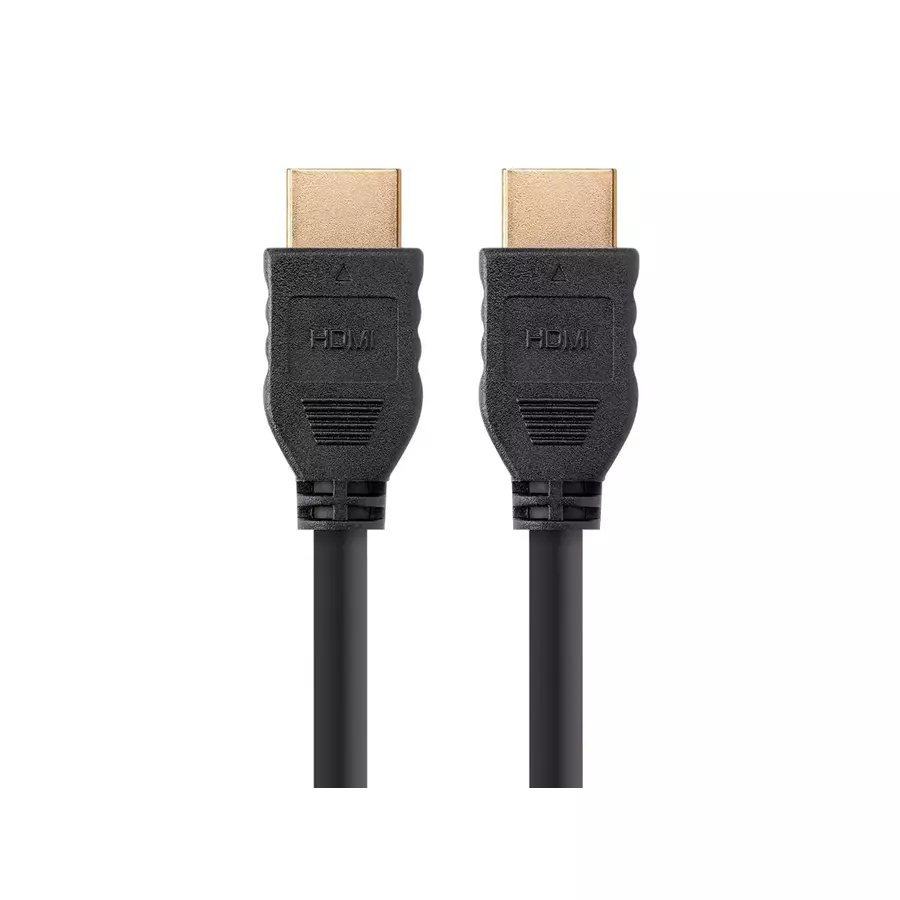 Monoprice 4K No Logo High Speed HDMI Cable 3ft - CL2 In Wall Rated 18 Gbps Black