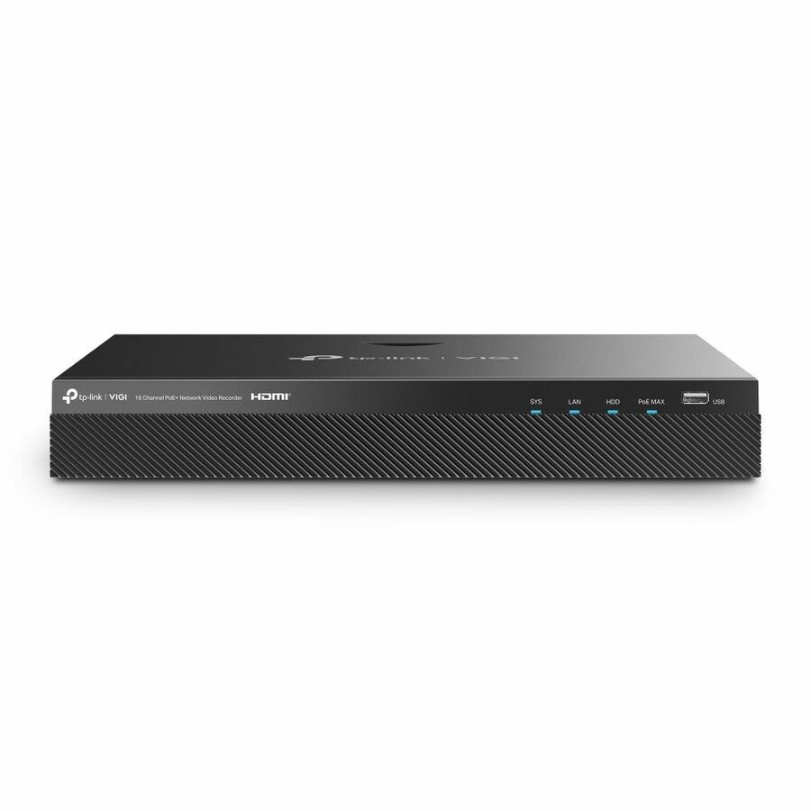 TP Link VIGI NVR2016H-16MP - VIGI 16 Channel PoE+ Network Video Recorder