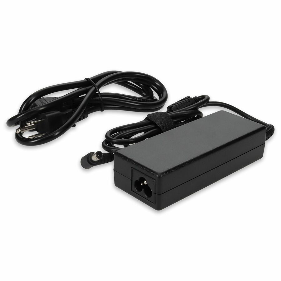 AddOn 6ft Sony VGP-AC19V39 Compatible 76W 19V at 3.9A Black 6.0 mm x 4.4 mm Laptop Power Adapter and Cable