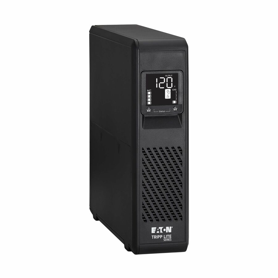Eaton Tripp Lite Series 750VA 475W 120V Line-Interactive Pure Sine Wave Cloud-Connected UPS with Remote Monitoring - 8 NEMA 5-15R Outlets (Surge and Battery Backup), LCD, 5-15P Plug, Tower