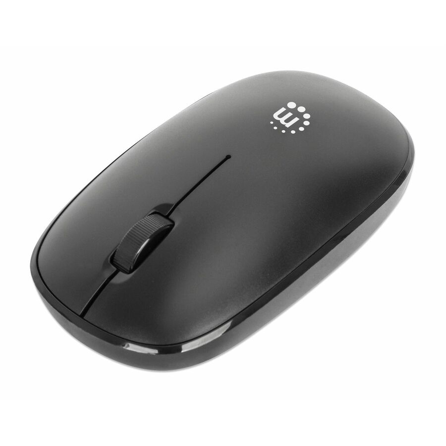 MW3050 Wireless Optical Mouse, Black, 1200dpi, 2.4Ghz (up to 10m), USB, Ambidextrous, Three Button with Scroll Wheel, USB-A nano receiver, AA battery (included), Low friction base, USB version (most popular type, which is USB-A), Three Year Warranty