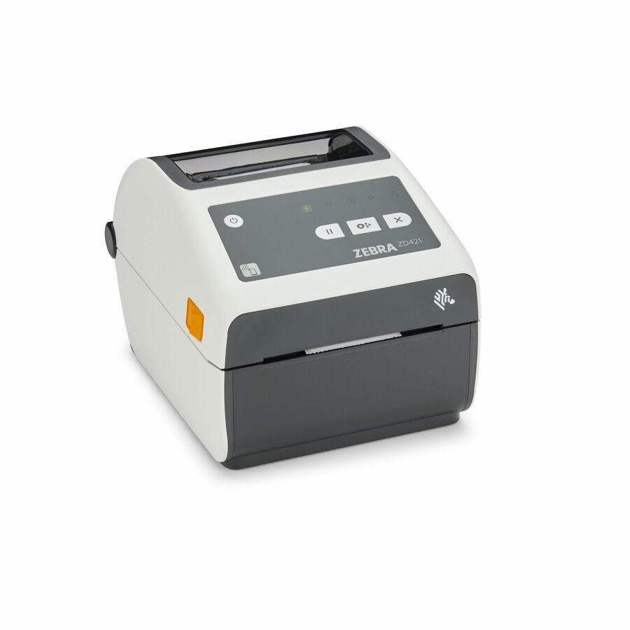 Zebra ZD421-HC Desktop Direct Thermal Printer - Monochrome - Portable - Label/Receipt Print - USB - USB Host - Wireless LAN - Near Field Communication (NFC) - US