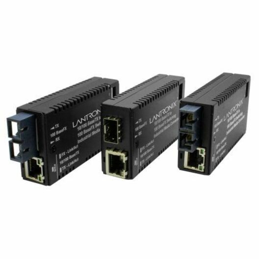 Hardened Mini Fast Ethernet Media Converter 10/100Base-TX to 100Base-FX