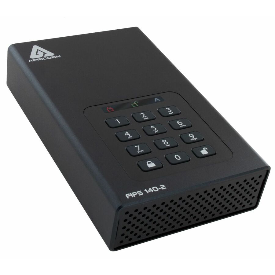 Apricorn Aegis Padlock DT 24 TB Desktop Hard Drive - 3.5" External - TAA Compliant