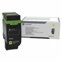 Lexmark Original High Yield Laser Toner Cartridge - Yellow Pack