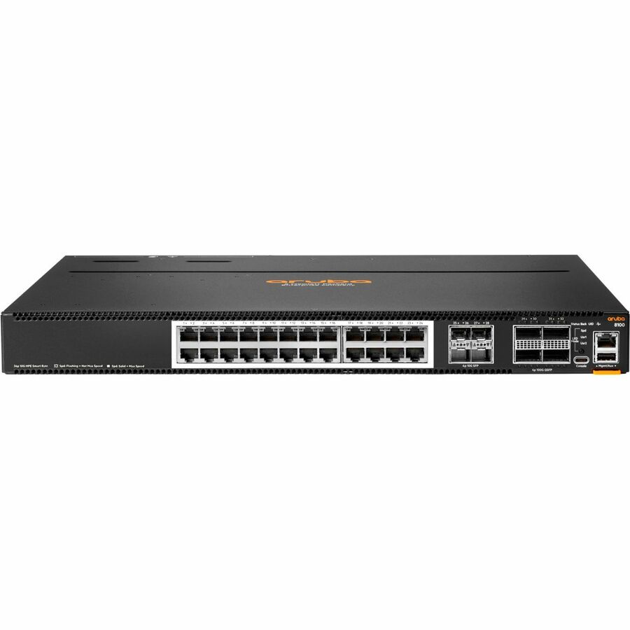 HPE 8100 24XT4XF4C 3 Fans, 2 AC Power Supplies