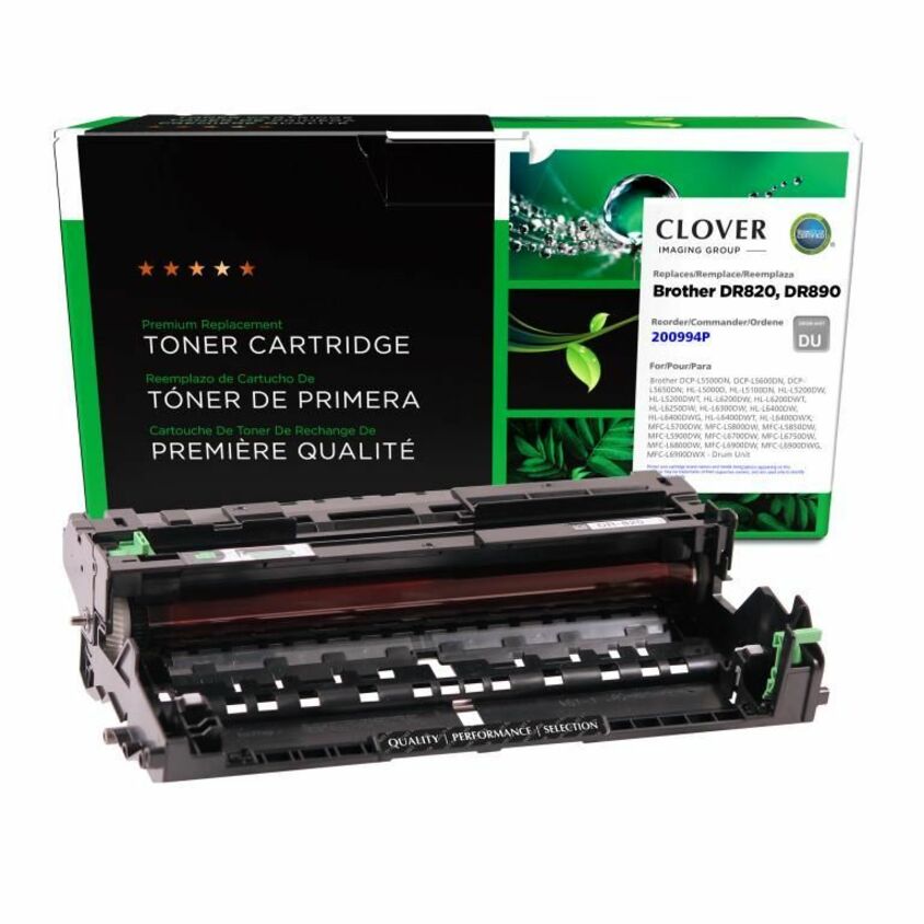 Clover Imaging Remanufactured Drum Unit for Brother DR820/DR890