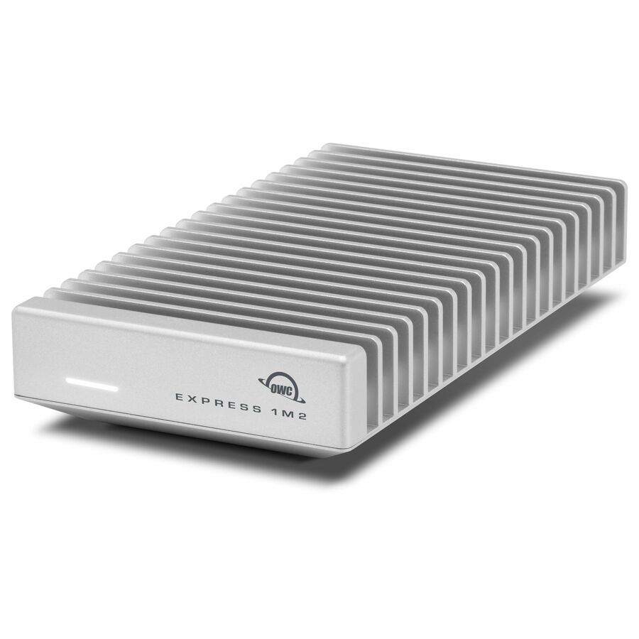 OWC Express 1M2 80G 1 TB Portable Rugged Solid State Drive - External - PCI Express NVMe - Silver