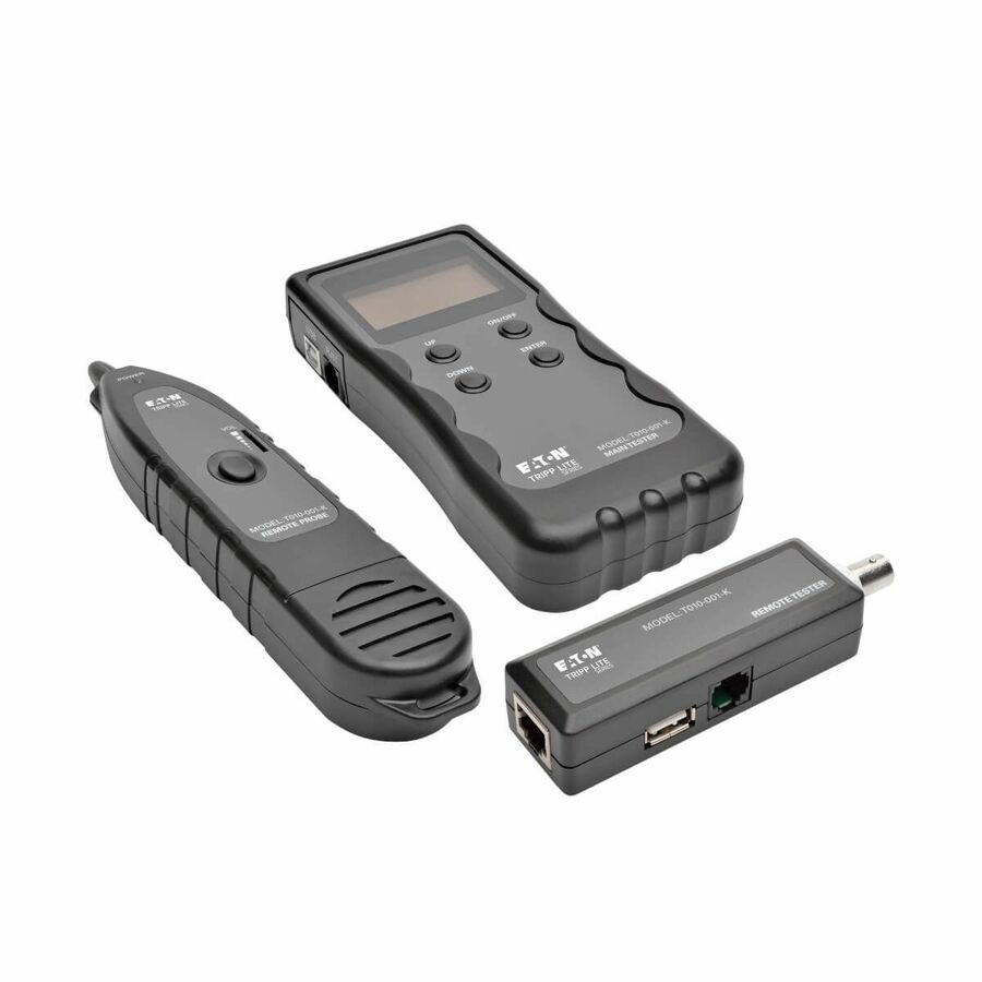Eaton Tripp Lite Series Multi-Function Cable Tester with Wire Tracker (RJ45, RJ11, BNC, USB)