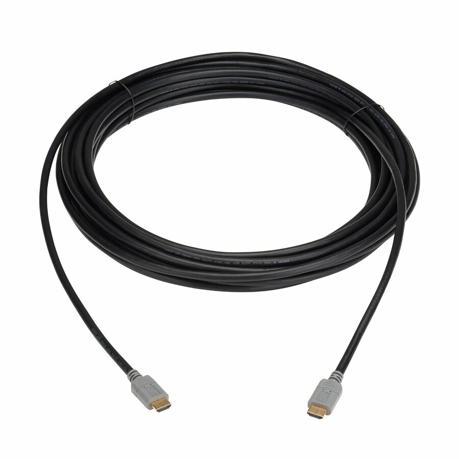 Eaton Tripp Lite Series 4K HDMI Cable (M/M) - 4K 60 Hz, HDR, 4:4:4, HDCP 2.2, Black, 50 ft. (15.2 m)