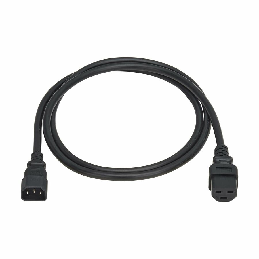 Eaton Tripp Lite Series Power Cord, C14 to C21 - Heavy-Duty, 15A, 250V, 14 AWG, 6 ft. (1.8 m), Black
