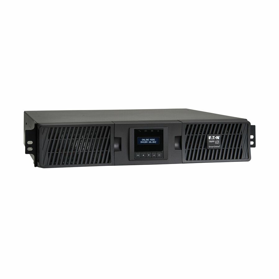 Eaton Tripp Lite Series SmartOnline 3000VA 2700W 120V Double-Conversion Sine Wave UPS - 7 Outlets, Extended Run, Network Card Option, LCD, USB, DB9, 2U Rack/Tower, TAA