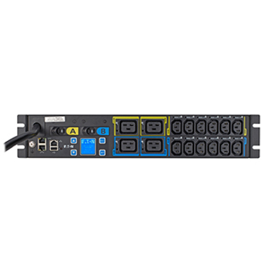 Eaton Metered Input Rack PDU 200-240V 5.76kW max L6-30P 2U Single-Phase PDU