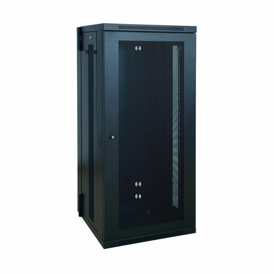 Tripp Lite by Eaton SmartRack 26U Low-Profile Switch-Depth Wall-Mount Half-Height Rack Enclosure Hinged Back