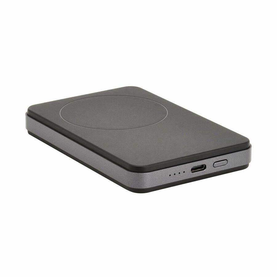 Eaton Tripp Lite Series Portable Wireless Magnetic Charging Power Bank for iPhone 16/15/14/13/12, USB-C Output, 18W, 4000mAh, Lithium-Ion, Black