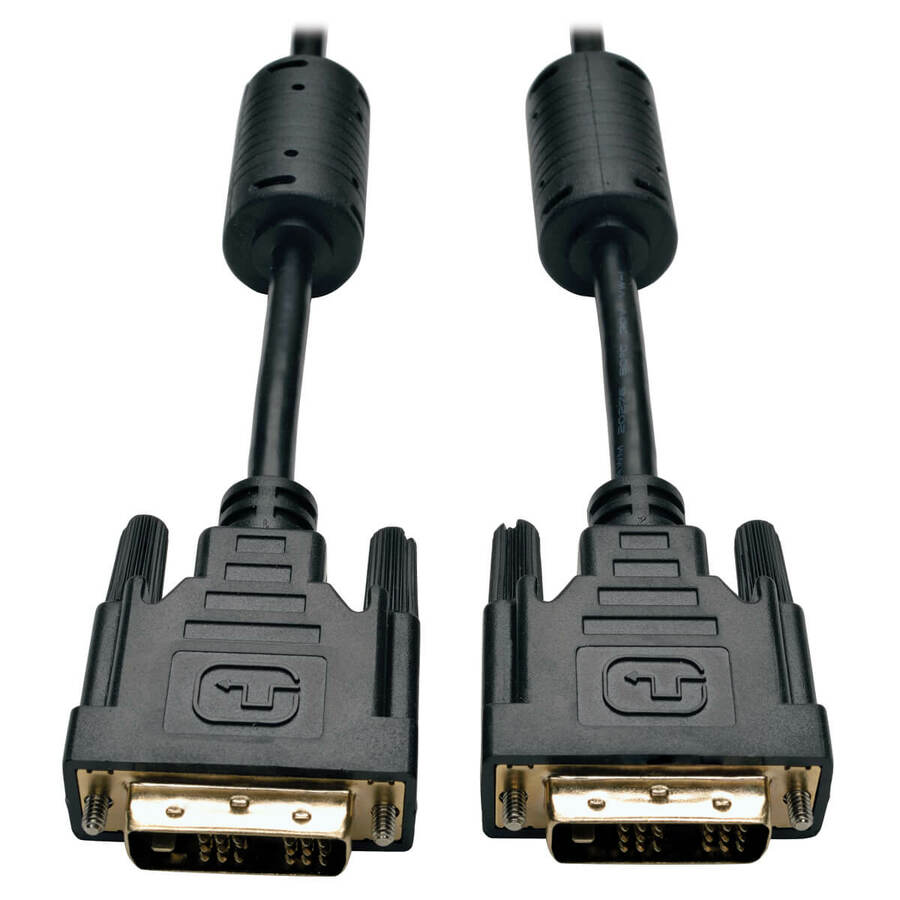 Tripp Lite by Eaton DVI Single Link Cable Digital TMDS Monitor Cable (DVI-D M/M) 15 ft. (4.57 m)