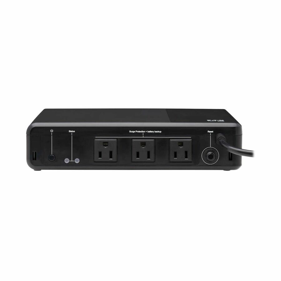 Eaton Tripp Lite Series 350VA 210W 120V Standby UPS - 3 NEMA 5-15R Outlets (Surge + Battery Backup), 5-15P Plug, Desktop