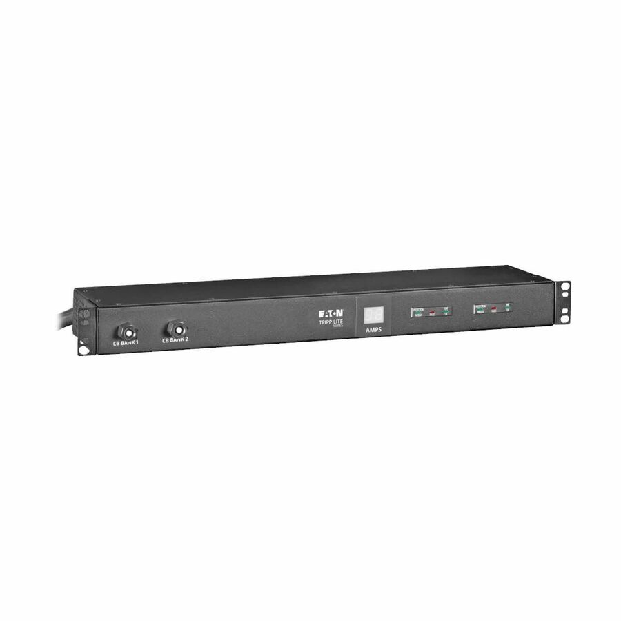 Tripp Lite by Eaton PDU 2.9kW Single-Phase Basic PDU with ISOBAR Surge Protection 120V 3840 Joules 12 NEMA 5-15/20R Outlets L5-30P Input 15 ft. Cord 1U Rack-Mount TAA