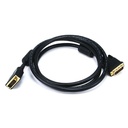 Monoprice 6ft 28AWG CL2 Dual Link DVI-D Cable - Black