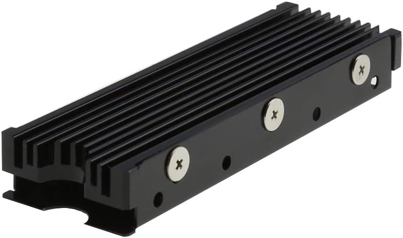 [10MHQJRM-‎SRP002] MHQJRH M.2 2280 SSD heatsink, Double-Sided Heat Sink, with Thermal Silicone pad for PC / PS5 M.2 PCIE NVMe SSD or M.2 SATA SSD