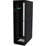 HPE 22U 600mmx1075mm G2 Kitted Advanced Shock Rack with Side Panels and Baying - For KVM Switch, Power Module - 22U Rack Height x 23.62" Rack Width x 42.32" Rack Depth - Black - 2500 lb Dynamic/Rolling Weight Capacity - 3000 lb Static/Stationary Weight Capacity