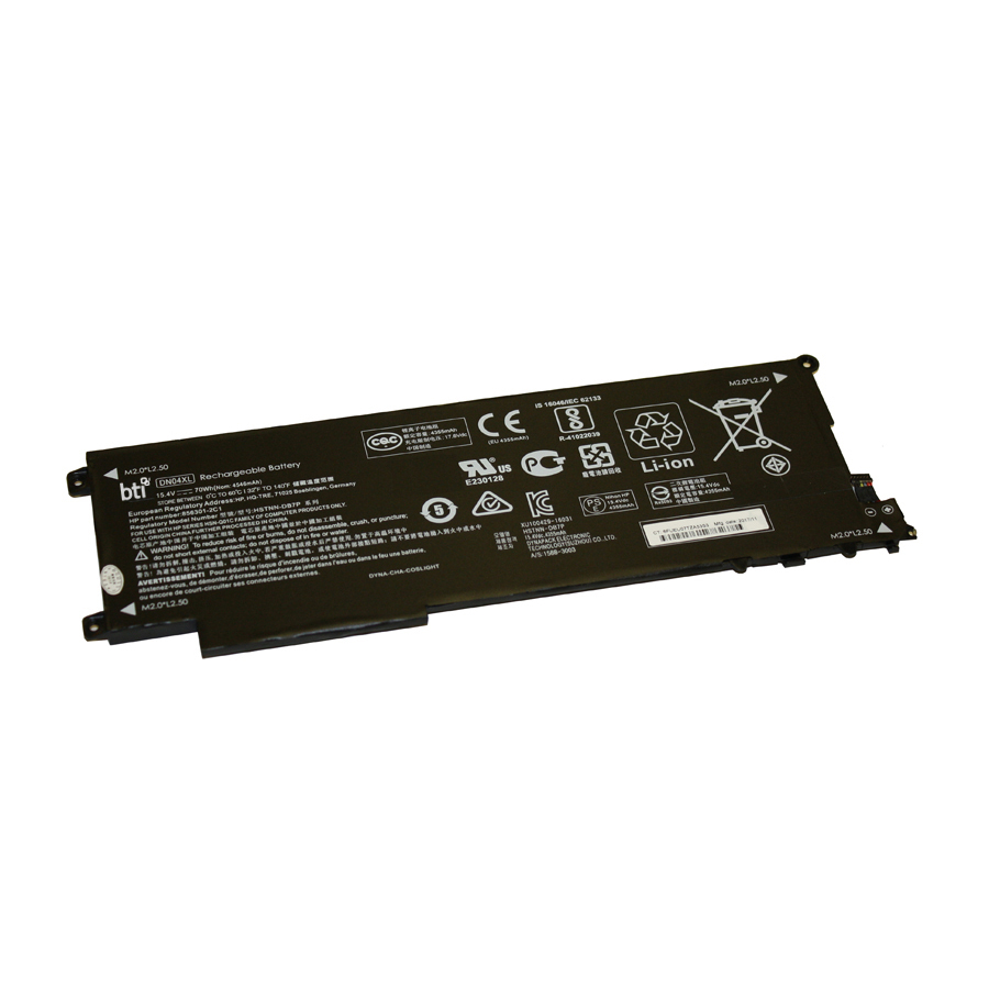 BTI DN04XL-BTI 15.4V 70WHR LI-ION BATTERY 856301-2C1, 865843-850, DN04XL ZBOOK X2 G4