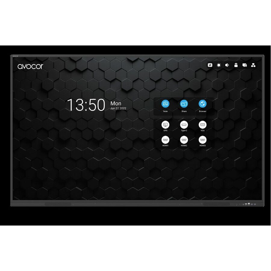 avocor AVS-7510E Collaboration Display