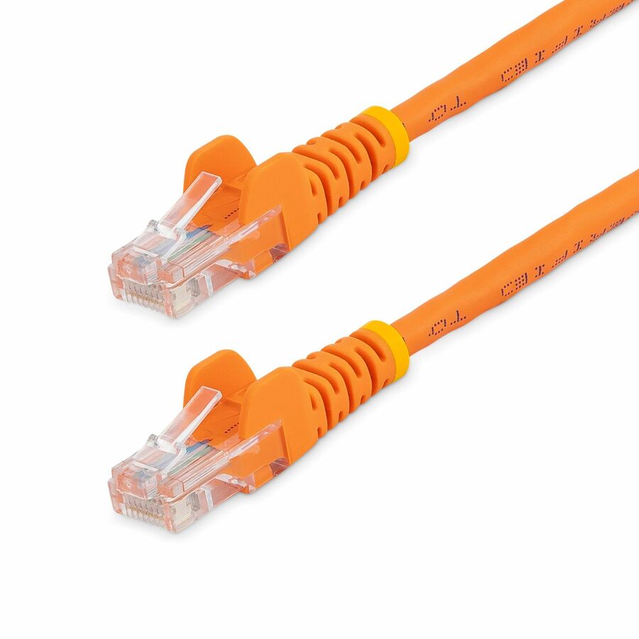 StarTech Snagless patch cable - RJ-45 (M) - RJ-45 (M) - 6 ft - UTP - ( CAT 5e ) - Orange