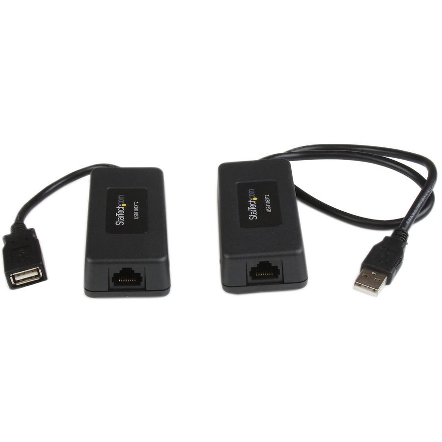 StarTech 1 Port USB over Cat5 / Cat6 Ethernet Extender - up to 131ft (40m)