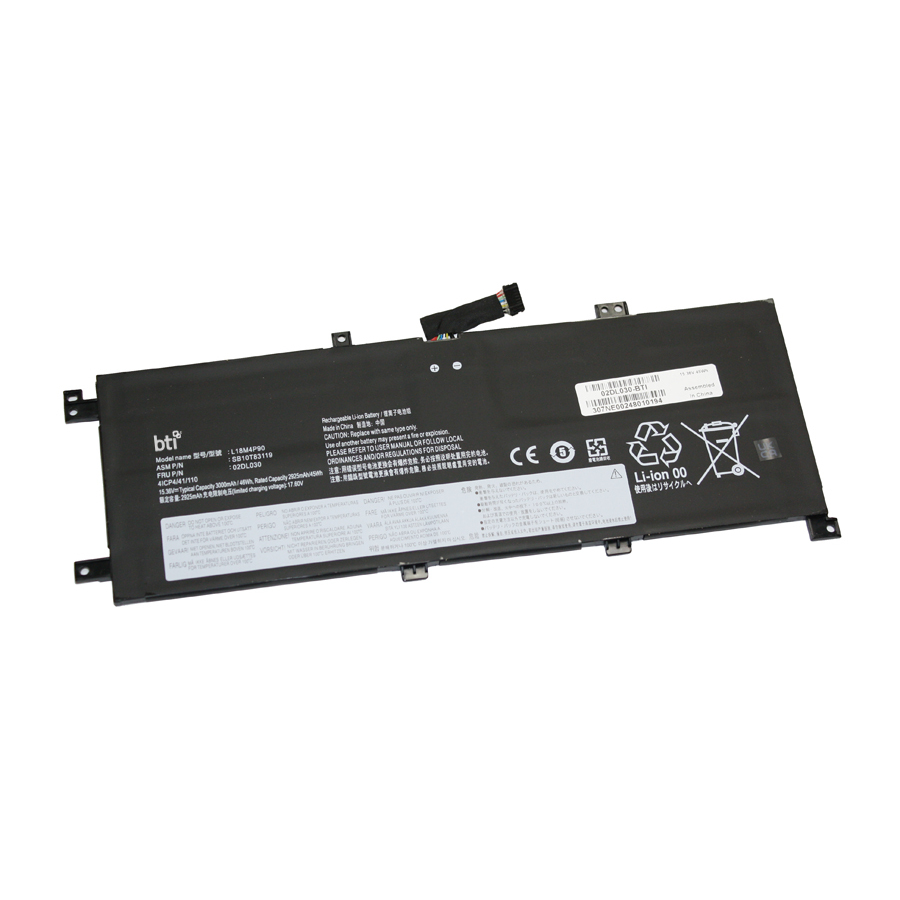 BTI 02DL030-BTI 4-CELL 15.36V LI-ION BATTERY 02DL030, 5B10W13935, SB10T83119, SB10T83178, 02DL031, L18C4P90
