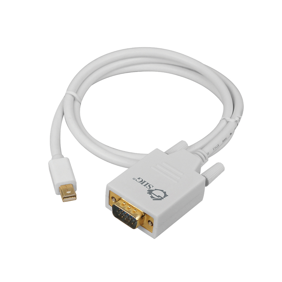 SIIG 3ft Mini DisplayPort to VGA Converter Cable (mDP to VGA)