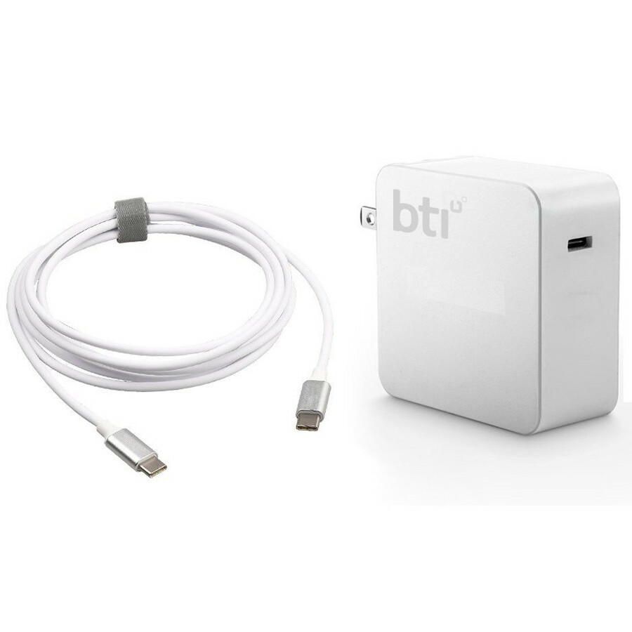 BTI MNF72LL/A-BTI 60W TYPE-C AC DAPTER MNF72LL/A, 40AK0065WW MACBOOK PRO 13-INCH 2017 2 THUNDERBOLT, MLH12LL/A, MNQF2LL/A, MPXQ2LL/A, MPXV2LL/A, MLL42LL/A, MNQG2LL/A, MPXR2LL/A, MPXW2LL/A, MLUQ2LL/A, MPDK2LL/A, MPXT2LL/A, MPXX2LL/A, MLVP2LL/A, MPDL2LL/A, MPXU2LL/A, MPXY2LL/A