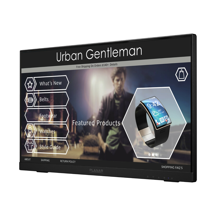 Planar PCT2235 22" Class LCD Touchscreen Monitor - 16:9 - 14 ms