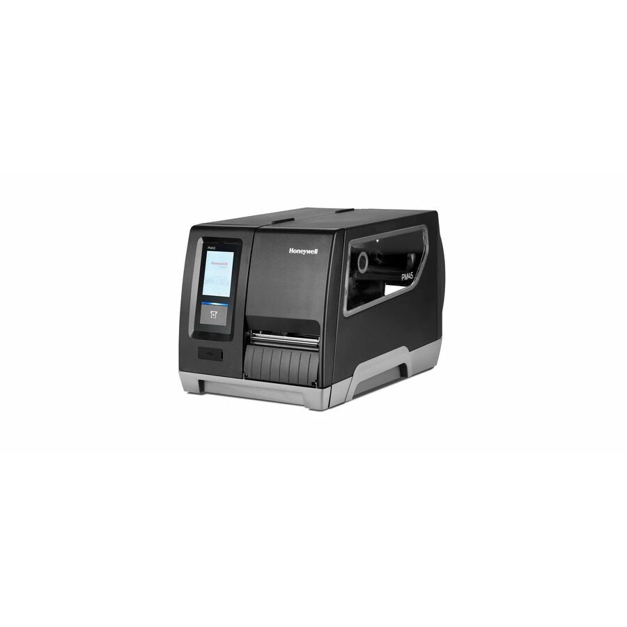 Honeywell PM45A Industrial Thermal Transfer Printer - Monochrome - Label Print - Ethernet - US - LCD Display Screen - 203 dpi