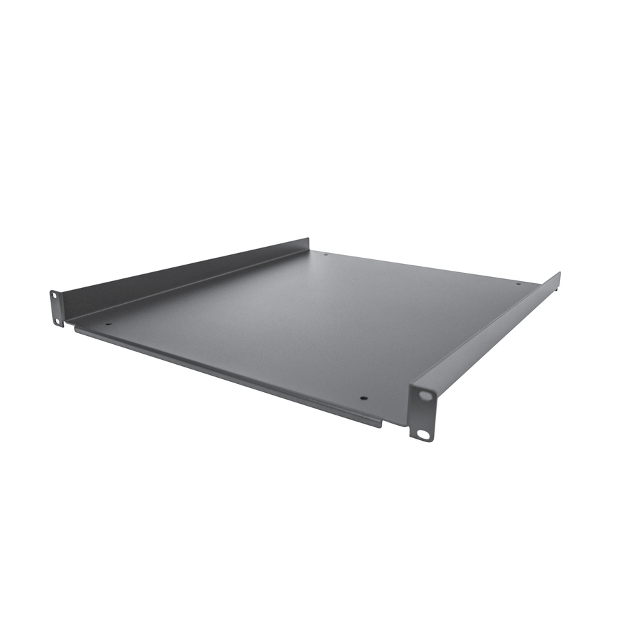 StarTech 1U Server Rack Cabinet Shelf - Fixed 20" Deep Cantilever Rackmount Tray for 19" Data/AV/Network Enclosure w/cage nuts, screws