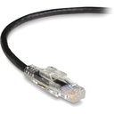 Black Box GigaTrue 3 Cat.6 UTP Patch Network Cable - 7 ft Category 6 Network Cable for Patch Panel, Wallplate, Network Device - First End: 1 x RJ-45 Network - Male - Second End: 1 x RJ-45 Network - Male - Patch Cable - CM - 24 AWG - Black - TAA Compliant