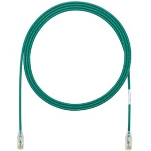 Panduit Cat.6 UTP Patch Network Cable - 3 ft Category 6 Network Cable for Network Device - First End: 1 x RJ-45 Network - Male - Second End: 1 x RJ-45 Network - Male - Patch Cable - Green - 1