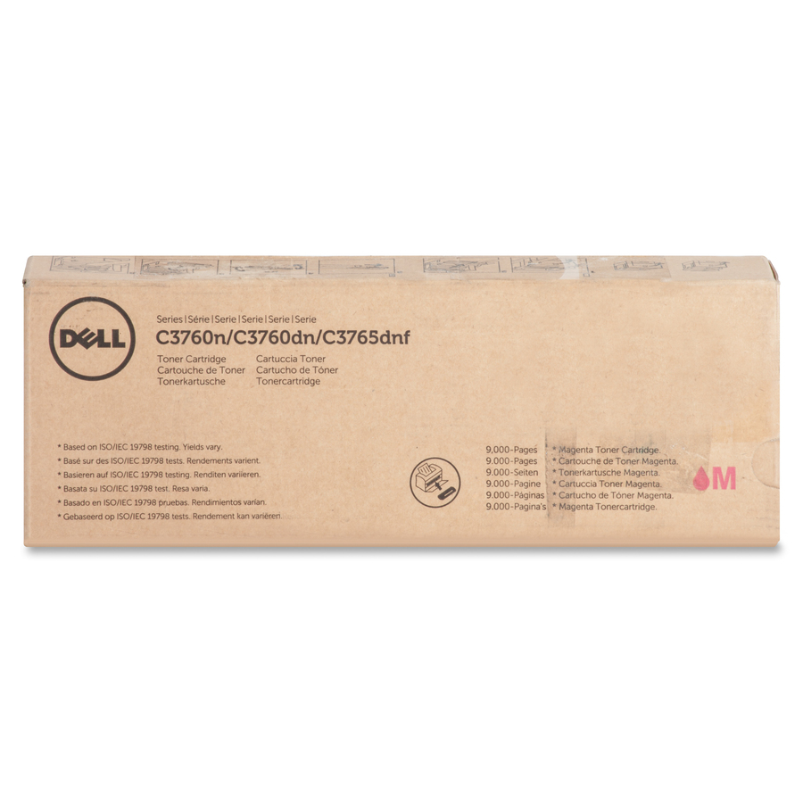 Dell Original Extra High Yield Laser Toner Cartridge - Magenta - 1 Each