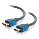 C2G 50ft HDMI Cable with Gripping Connectors - Standard Speed HDMI Cable - 1080i - M/M - HDMI for Audio/Video Device, Home Theater System - 50 ft - HDMI Digital Audio/Video - Gold Plated